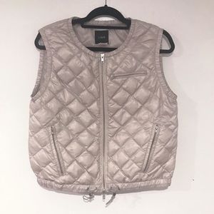 J. Crew Luminosa Vest Ivory Medium